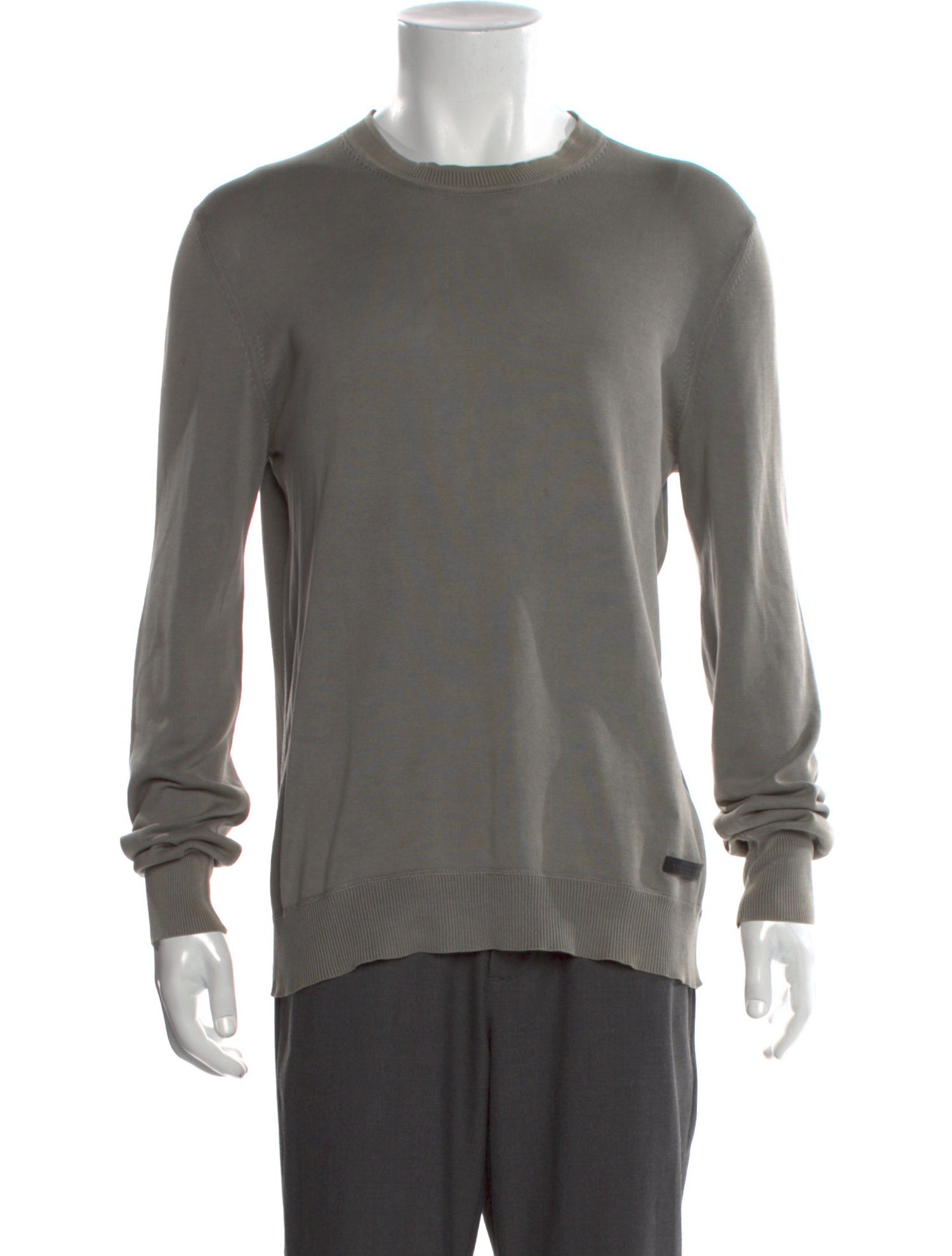 Burberry Brit House Check Pattern Crew Neck Pullover