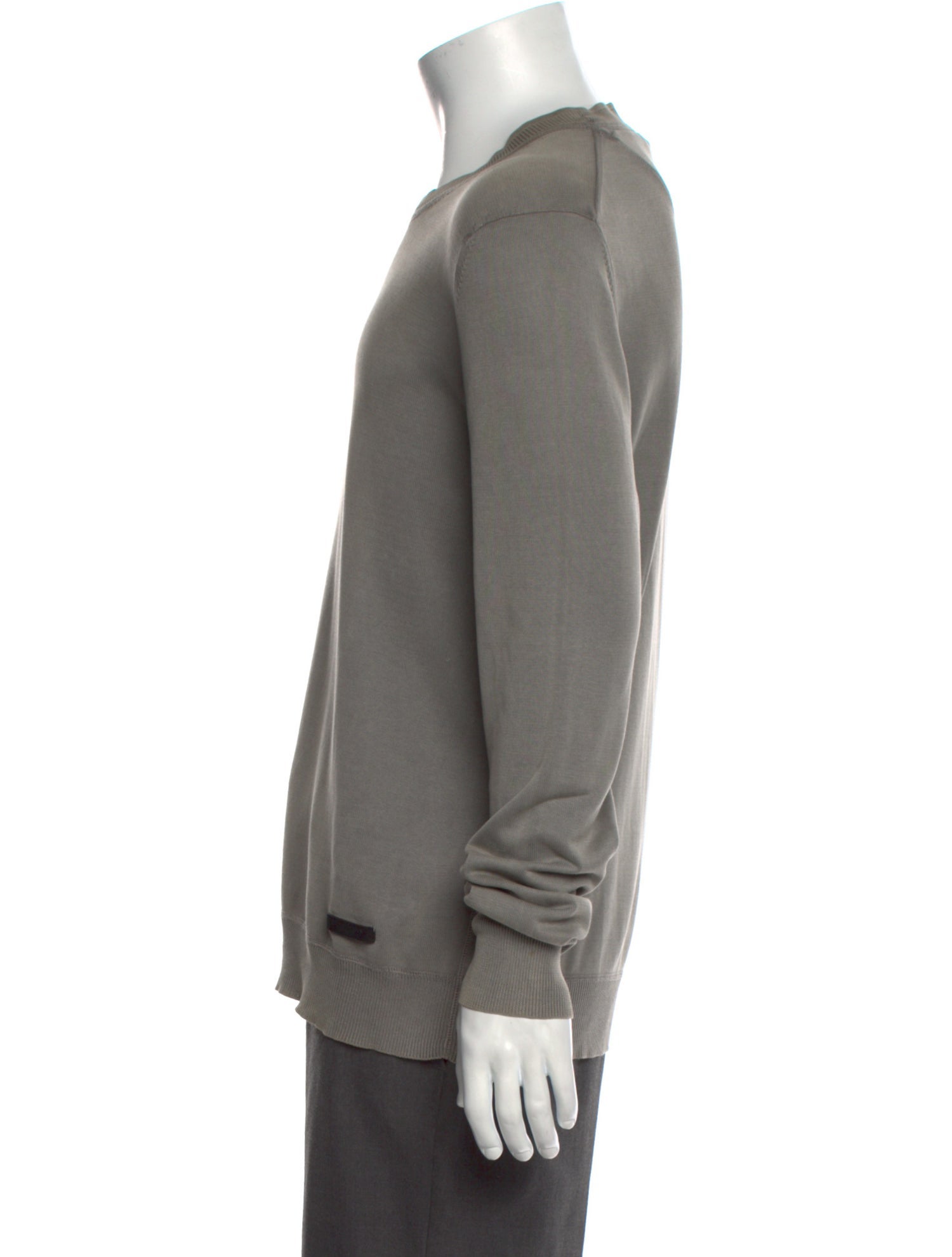 Burberry Brit House Check Pattern Crew Neck Pullover