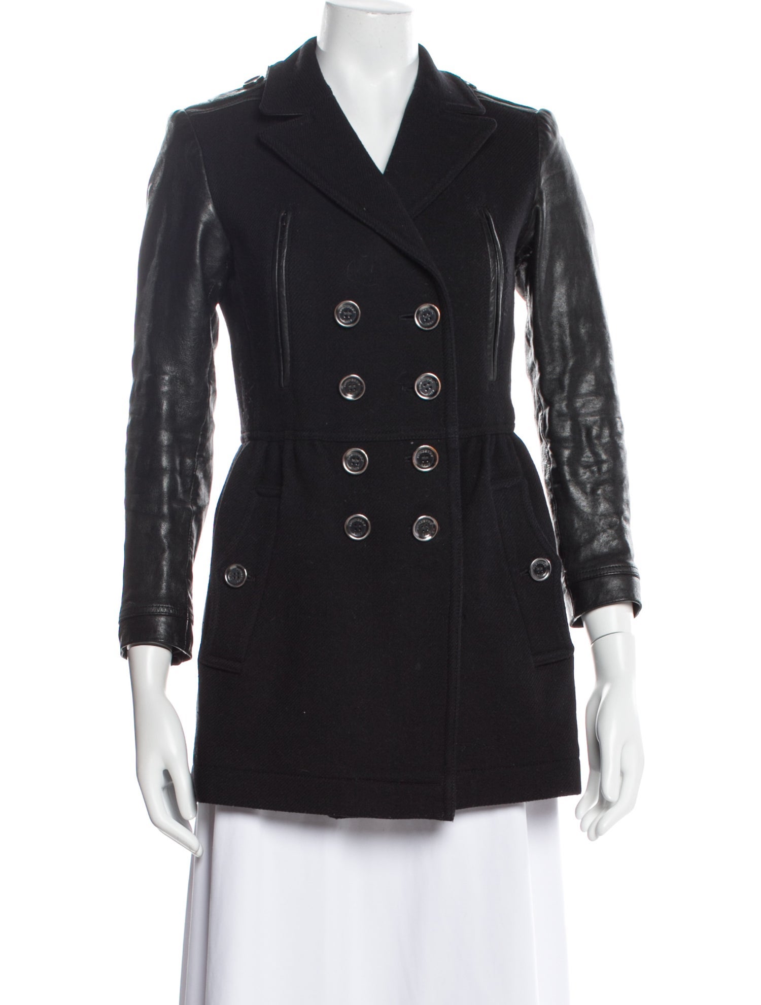 Burberry Brit Wool Peacoat