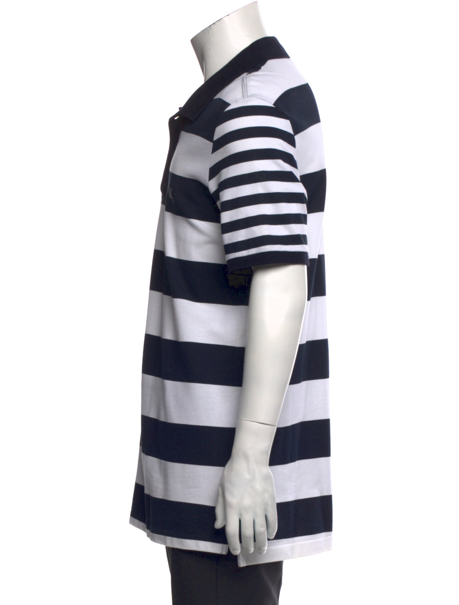 Burberry Brit Signature Logo Striped Polo Shirt