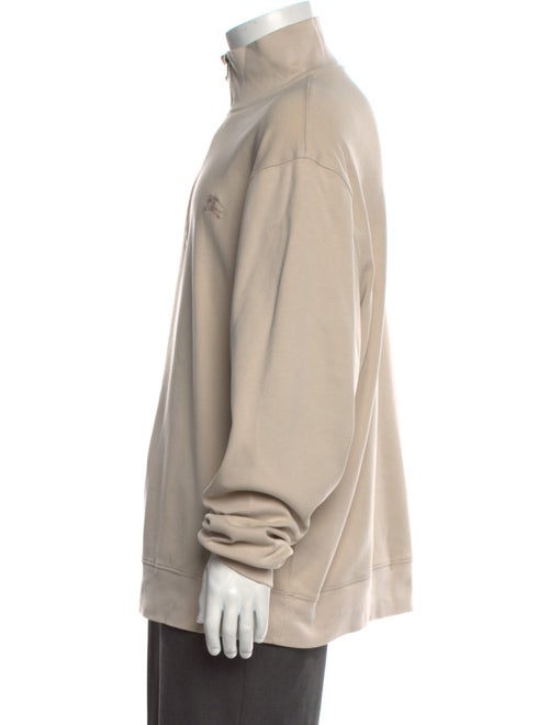 Burberry Brit Graphic Print Mock Neck Pullover