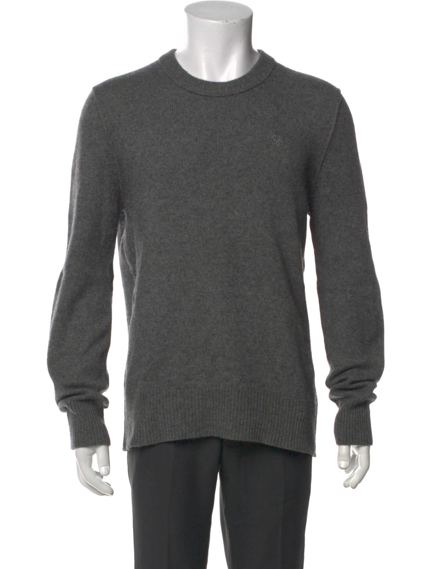 Burberry Brit Exploded Check Pattern Cashmere Pullover