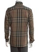 Burberry Brit Exploded Check Pattern Long Sleeve Shirt