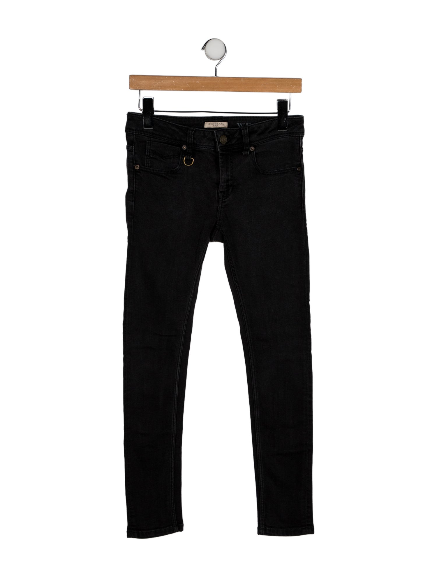 Burberry Brit Low-Rise Skinny Leg Jeans