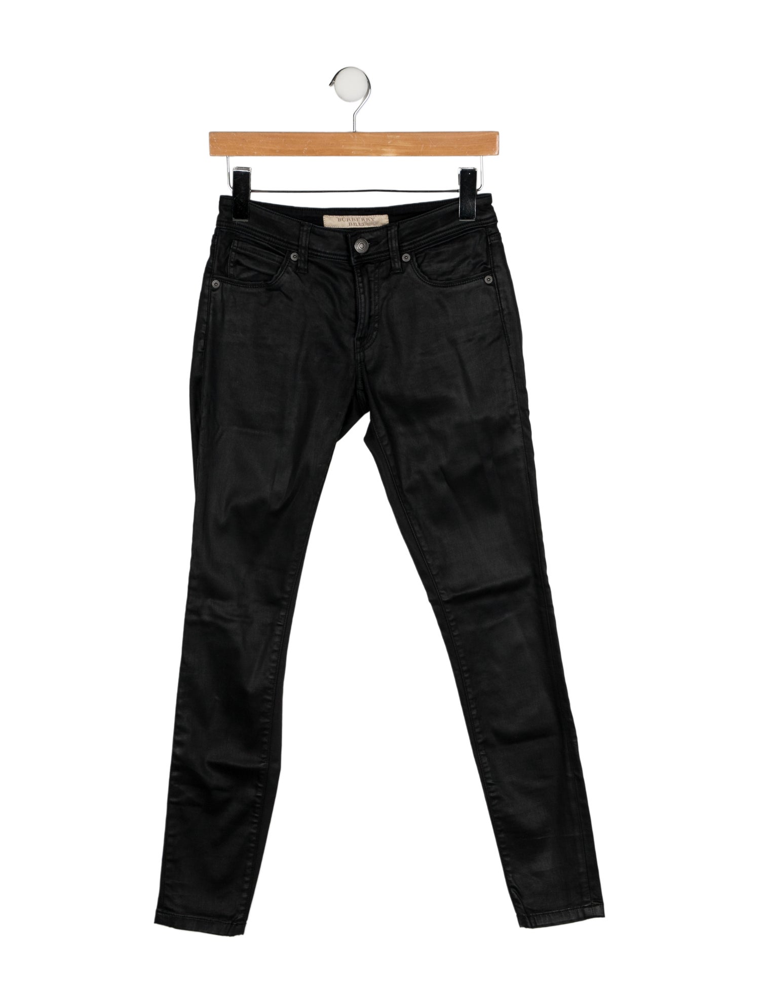 Burberry Brit Low-Rise Skinny Leg Jeans