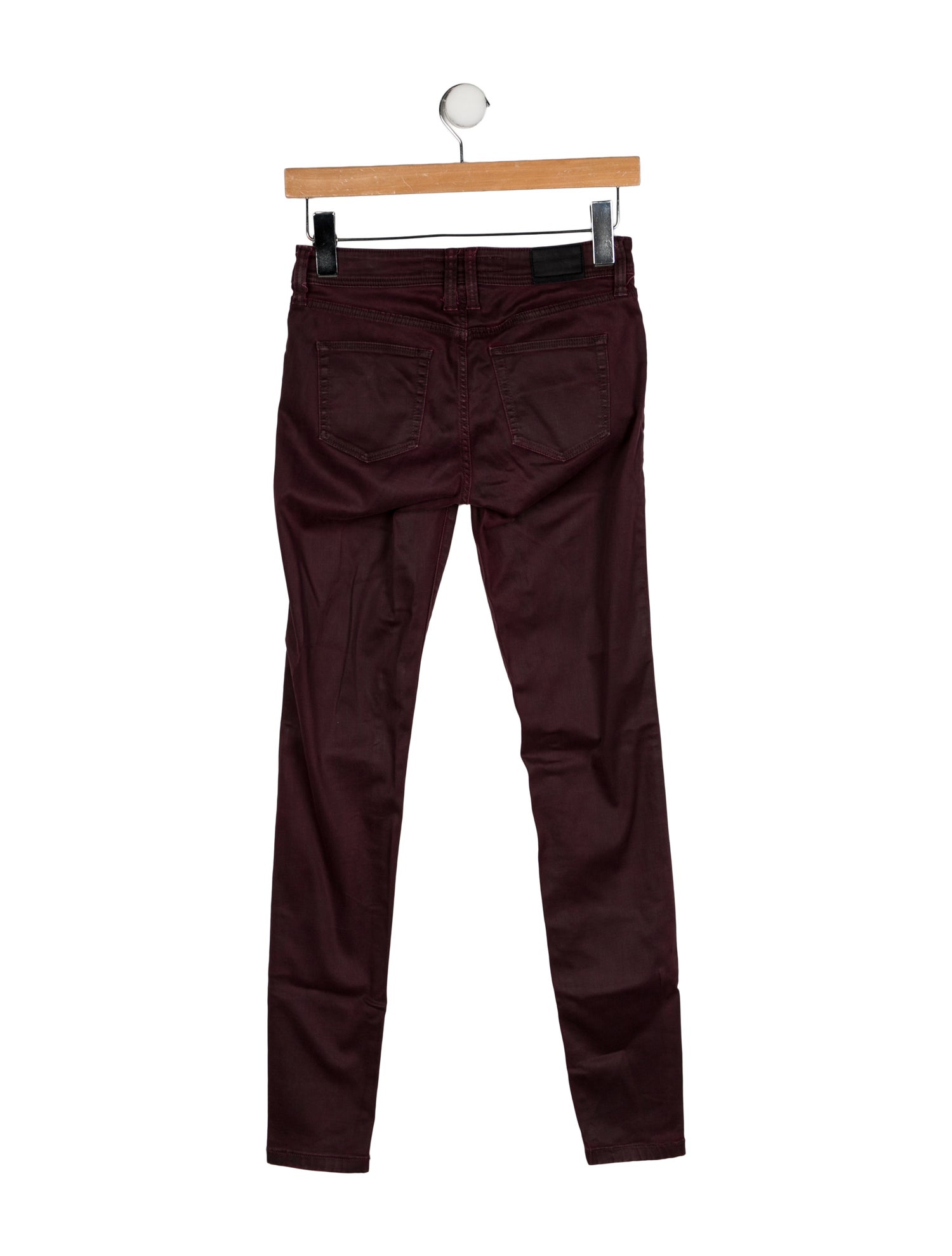 Burberry Brit Low-Rise Skinny Leg Jeans