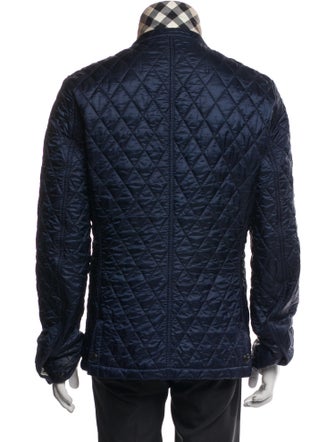 Burberry Brit Quilted Pattern Utility Jacket
