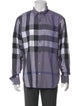 Burberry Brit Exploded Check Pattern Long Sleeve Shirt