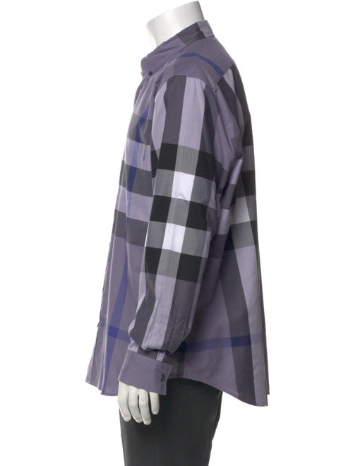 Burberry Brit Exploded Check Pattern Long Sleeve Shirt