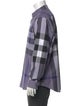 Burberry Brit Exploded Check Pattern Long Sleeve Shirt