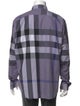 Burberry Brit Exploded Check Pattern Long Sleeve Shirt