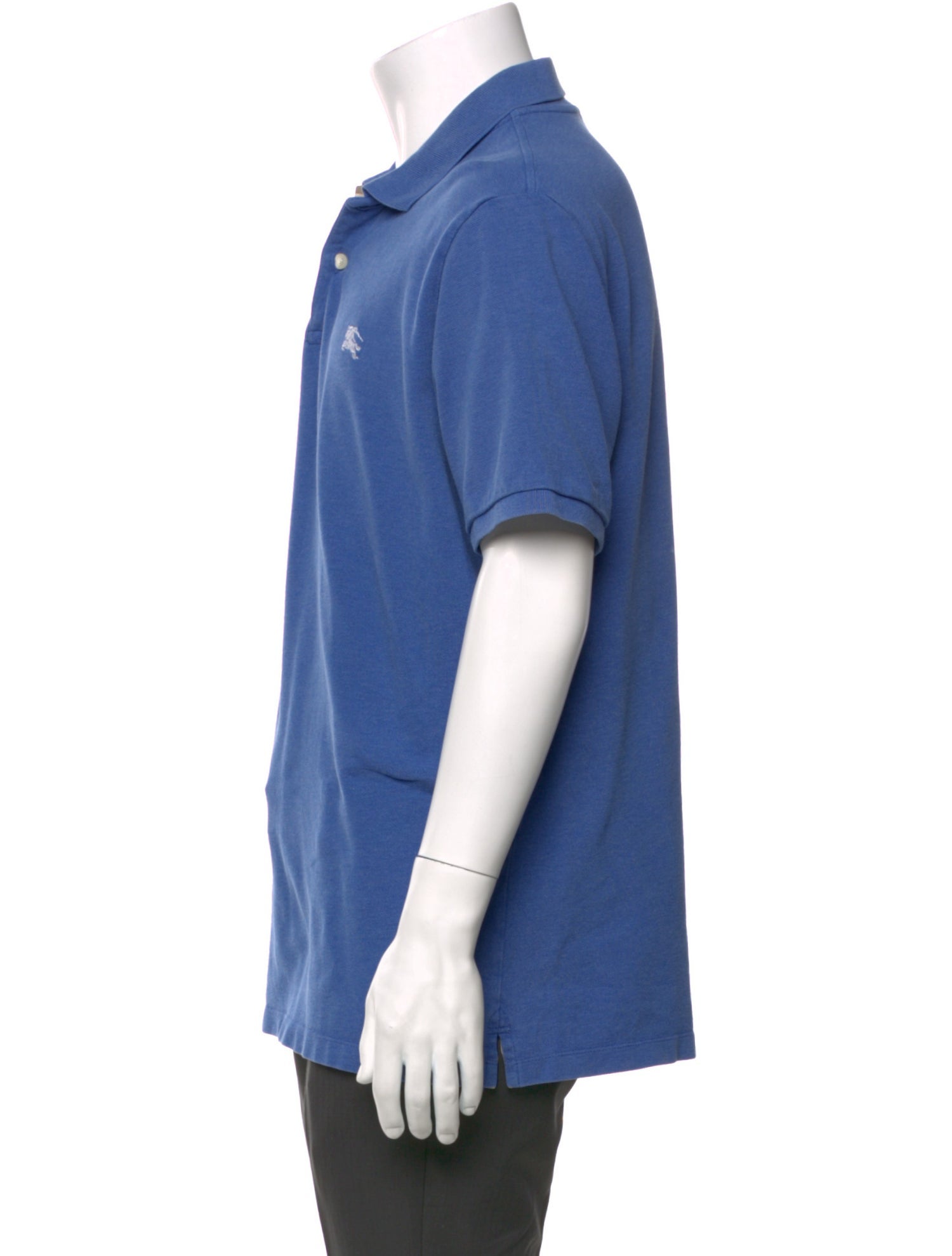 Burberry Brit Nova Check Pattern Collar Polo Shirt