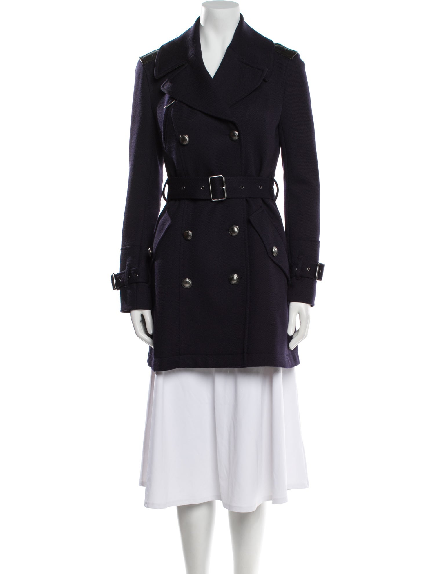 Burberry Brit Wool Trench Coat