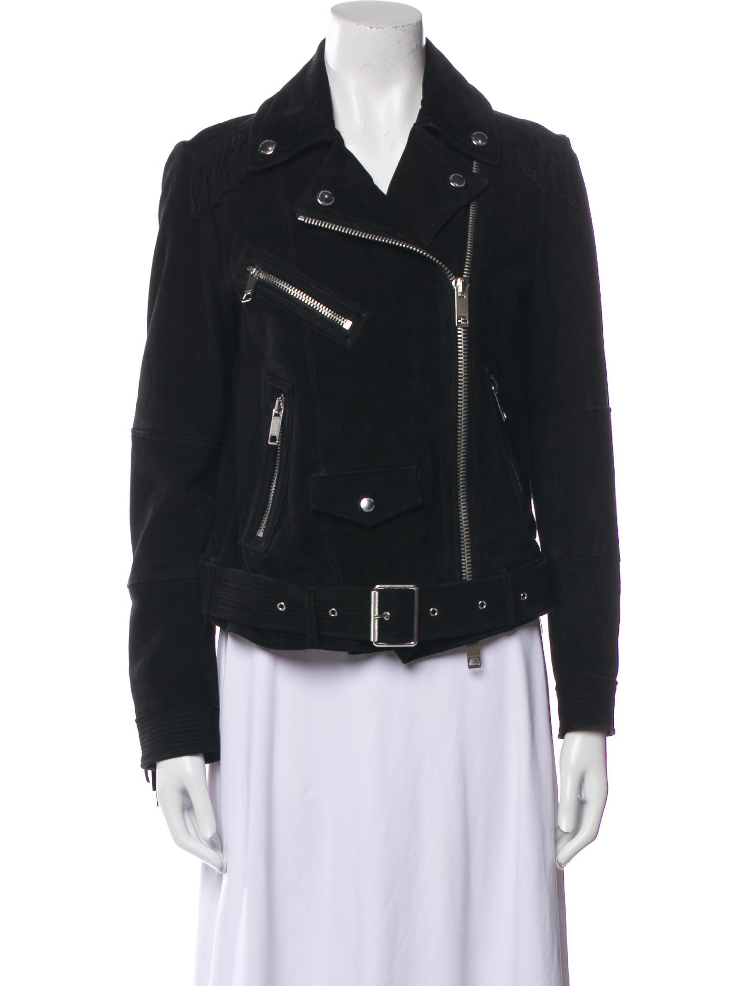 Burberry Brit Suede Biker Jacket