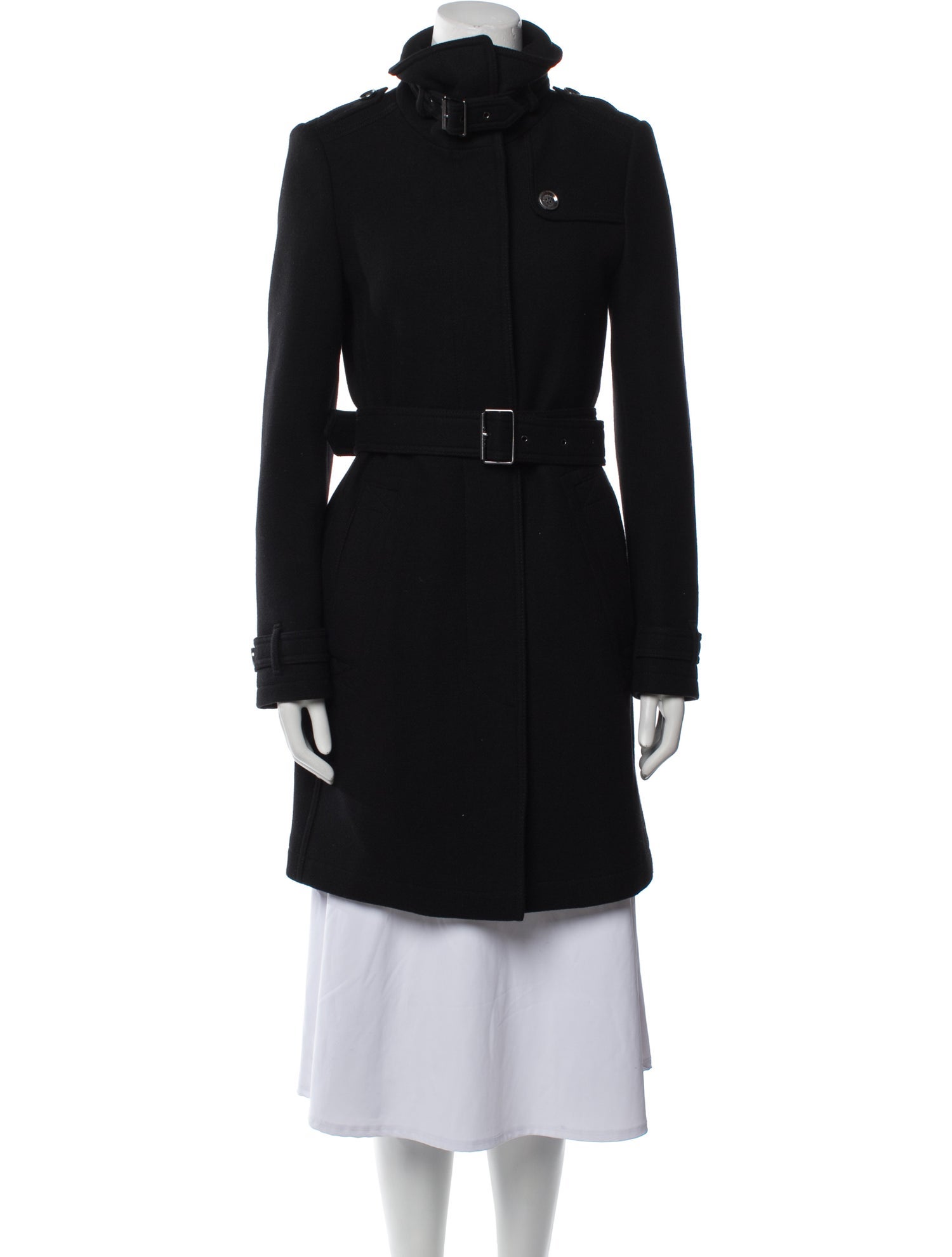 Burberry Brit Wool Trench Coat