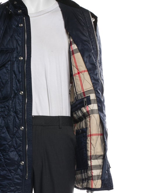 Burberry Brit House Check Pattern Utility Jacket
