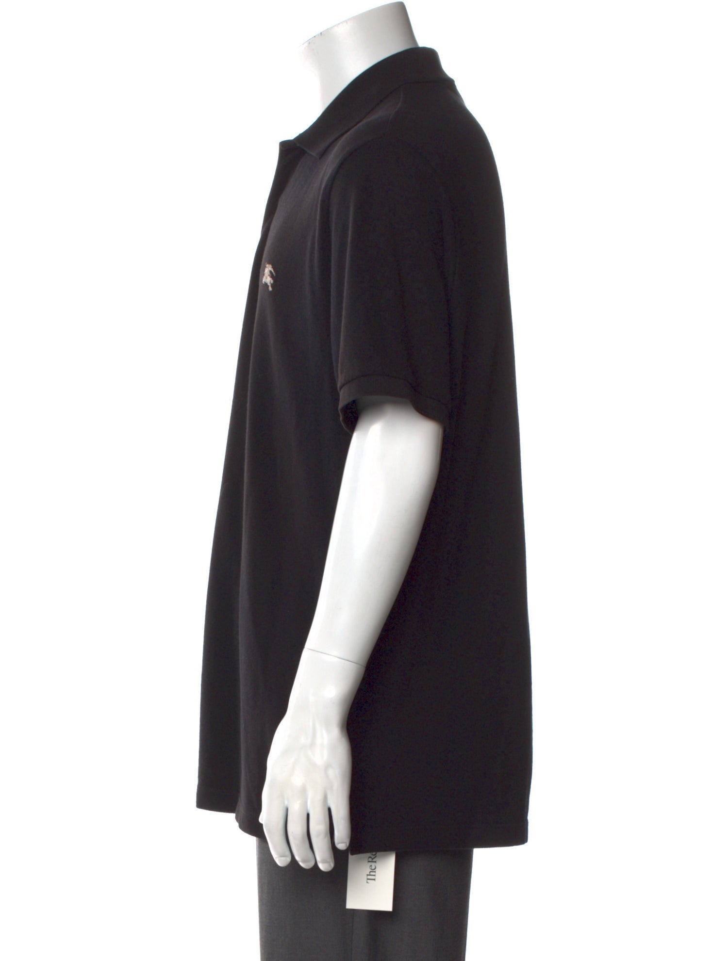 Burberry Brit Nova Check Pattern Collar Polo Shirt