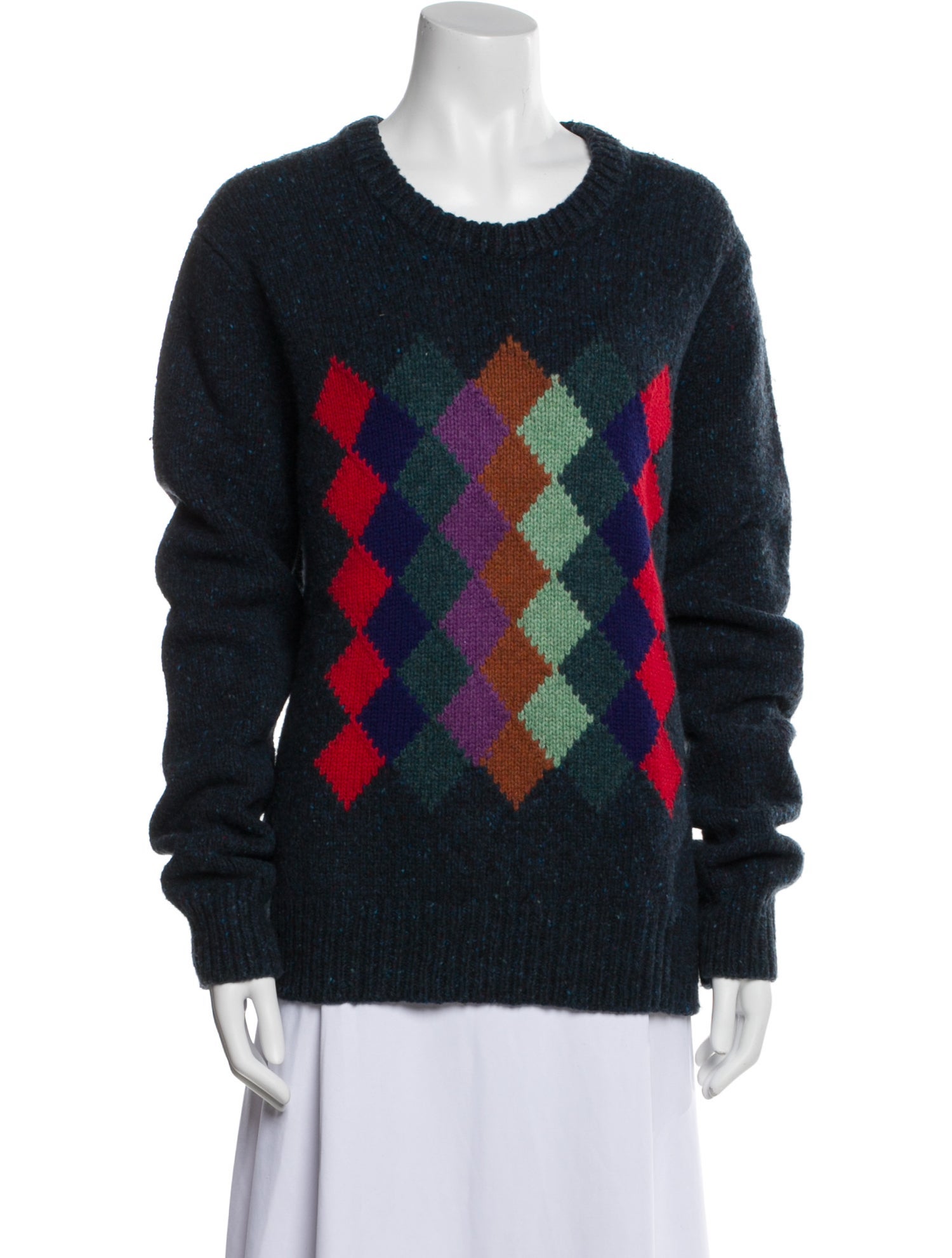 Burberry Brit Wool Printed Sweater w/ Tags