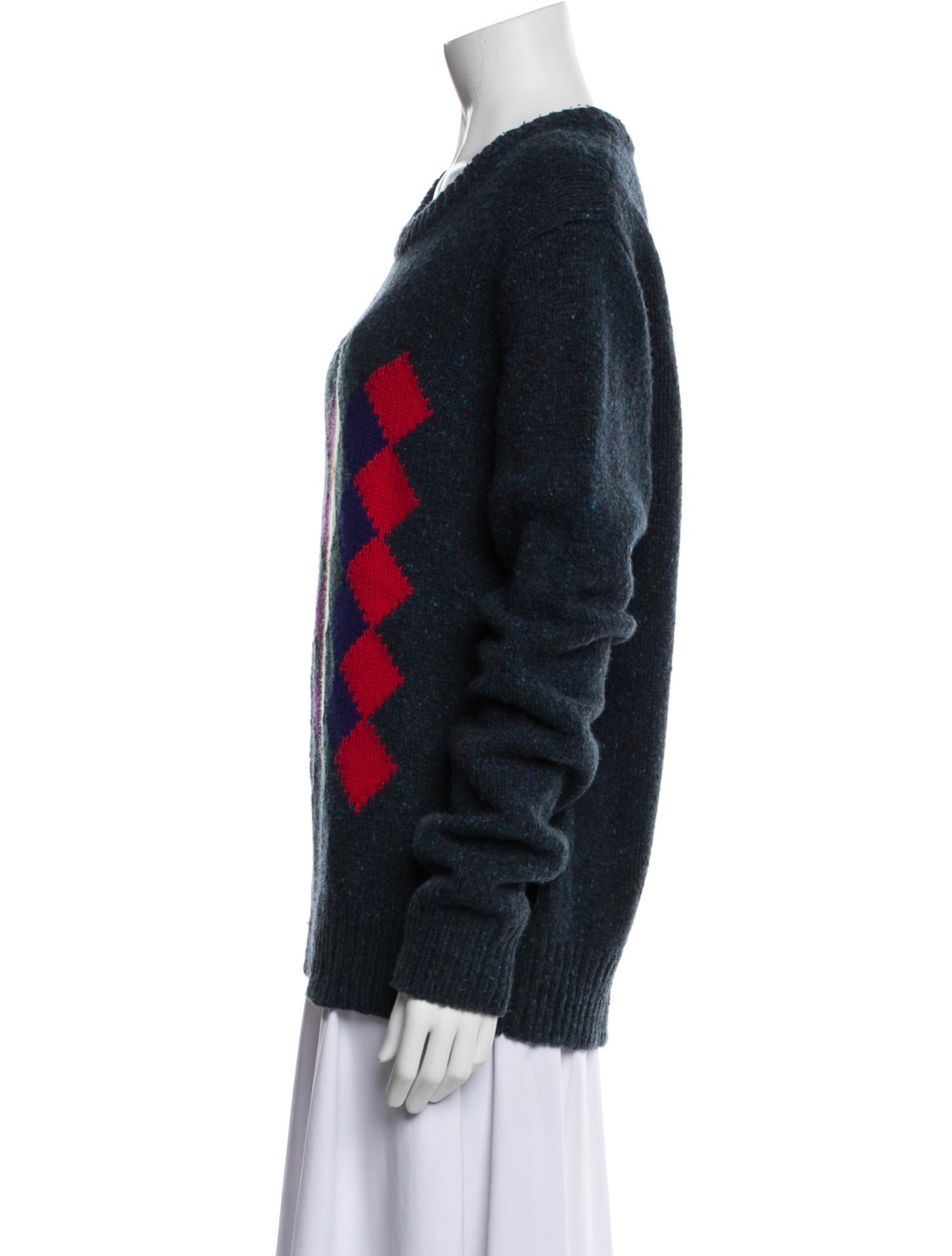Burberry Brit Wool Printed Sweater w/ Tags