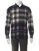Burberry Brit Exploded Check Pattern Long Sleeve Shirt
