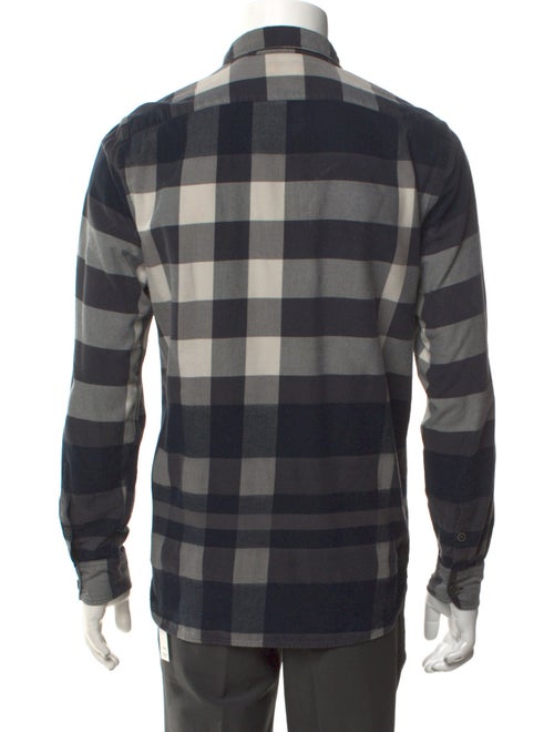 Burberry Brit Exploded Check Pattern Long Sleeve Shirt