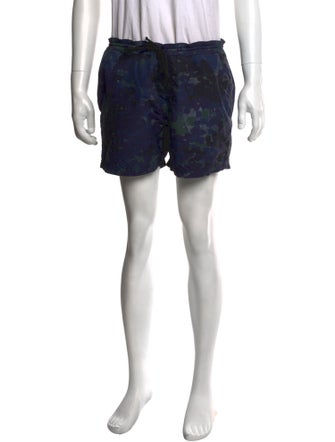 Burberry Brit Nova Check Pattern Swim Trunks