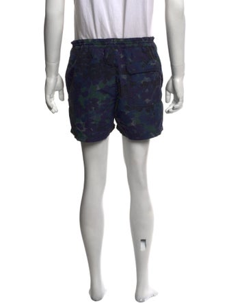 Burberry Brit Nova Check Pattern Swim Trunks