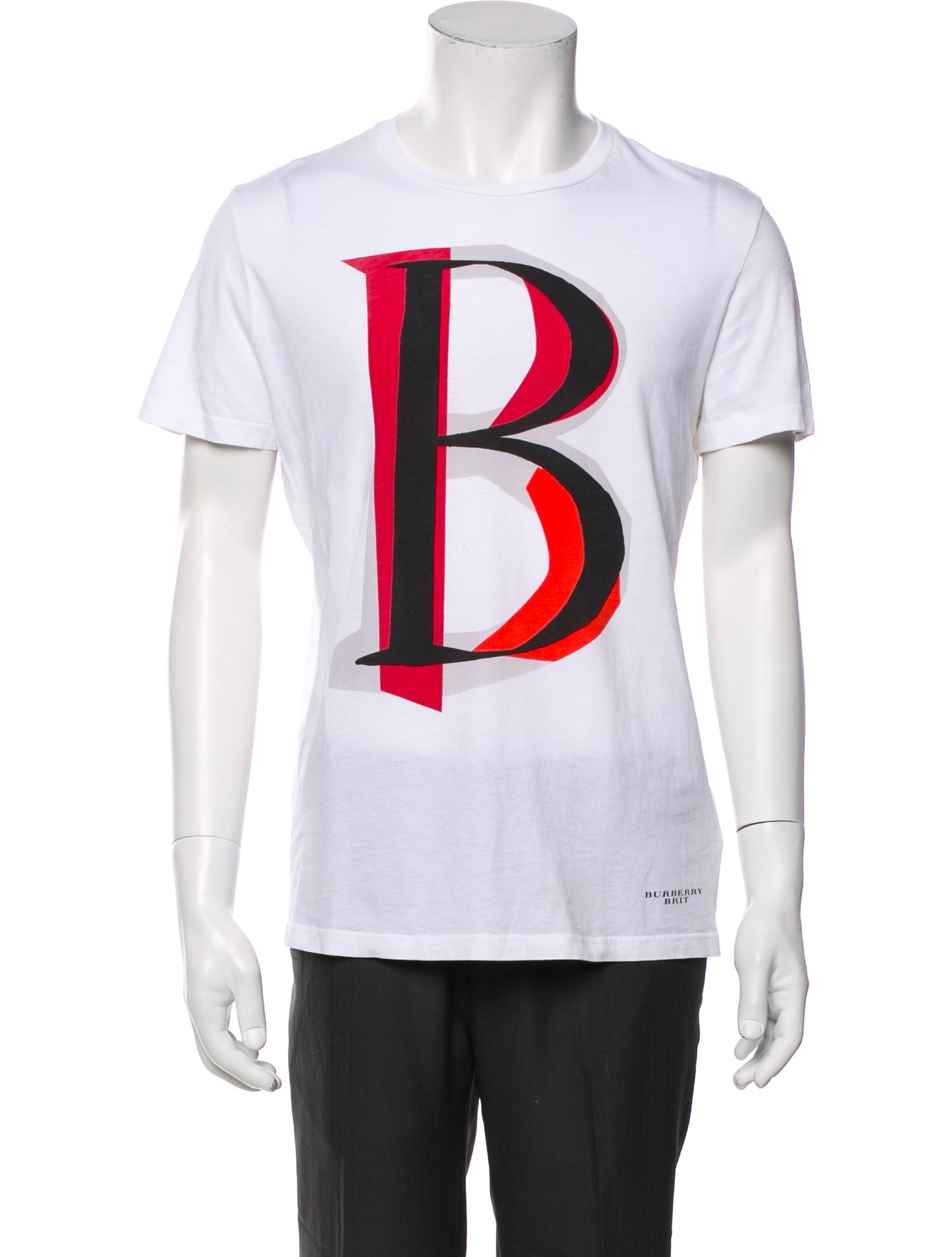 Burberry Brit Graphic Print Crew Neck T-Shirt
