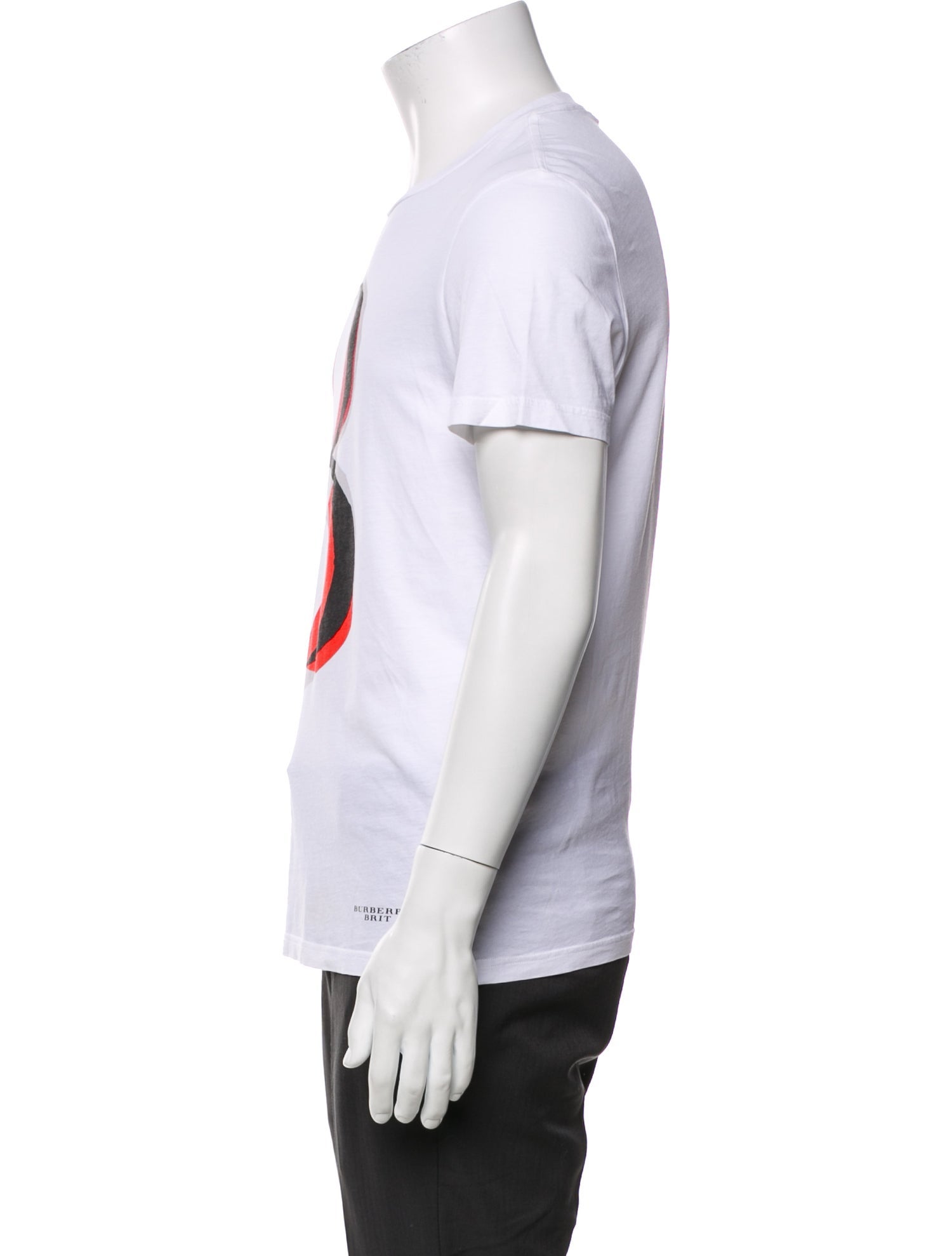 Burberry Brit Graphic Print Crew Neck T-Shirt