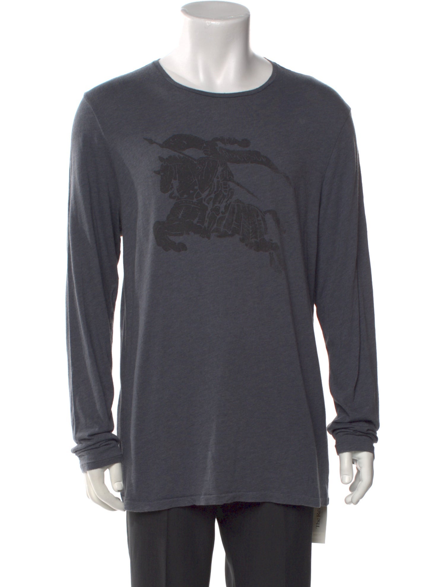 Burberry Brit Nova Check Pattern Crew Neck T-Shirt