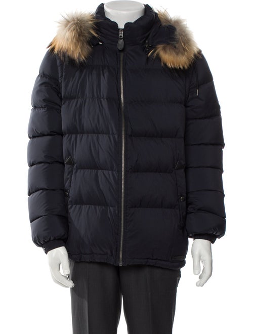 Burberry Brit Abstract Check Puffer Coat
