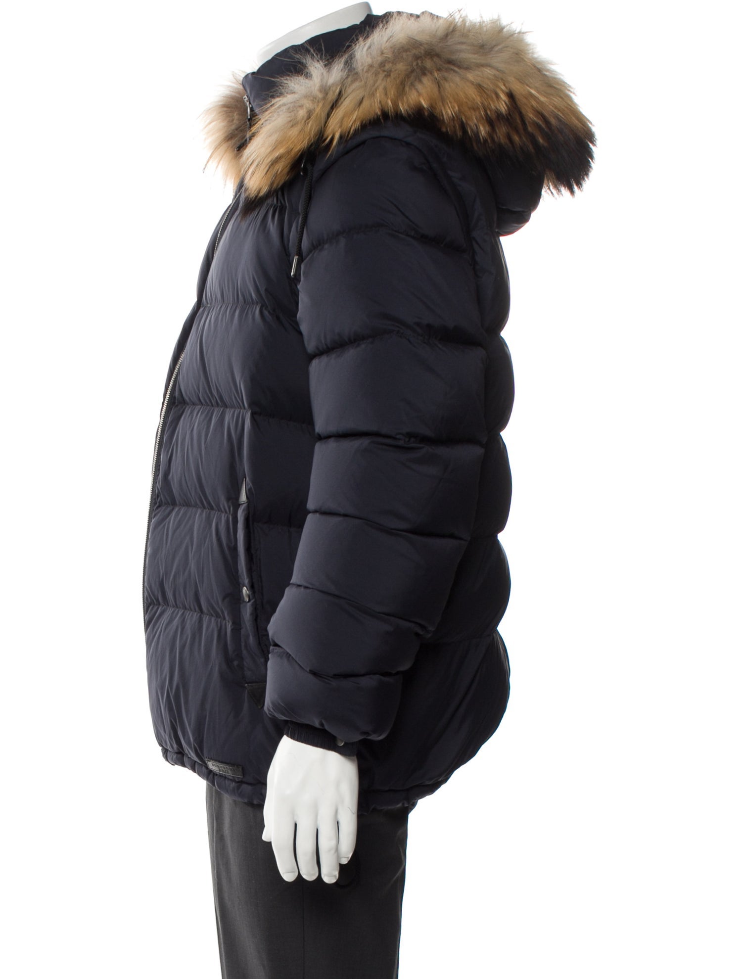 Burberry Brit Abstract Check Puffer Coat