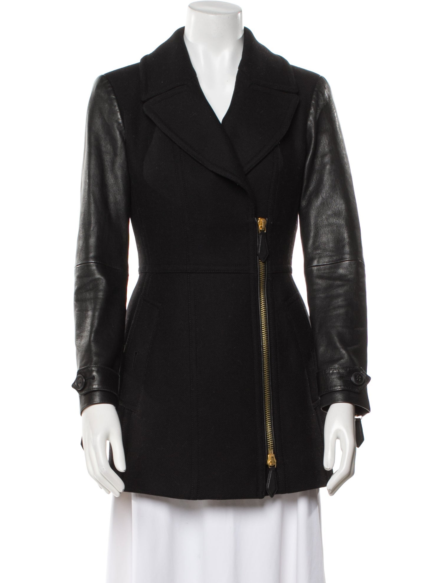 Burberry Brit Virgin Wool Biker Jacket