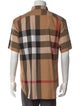 Burberry Brit Exploded Check Pattern Short Sleeve Shirt