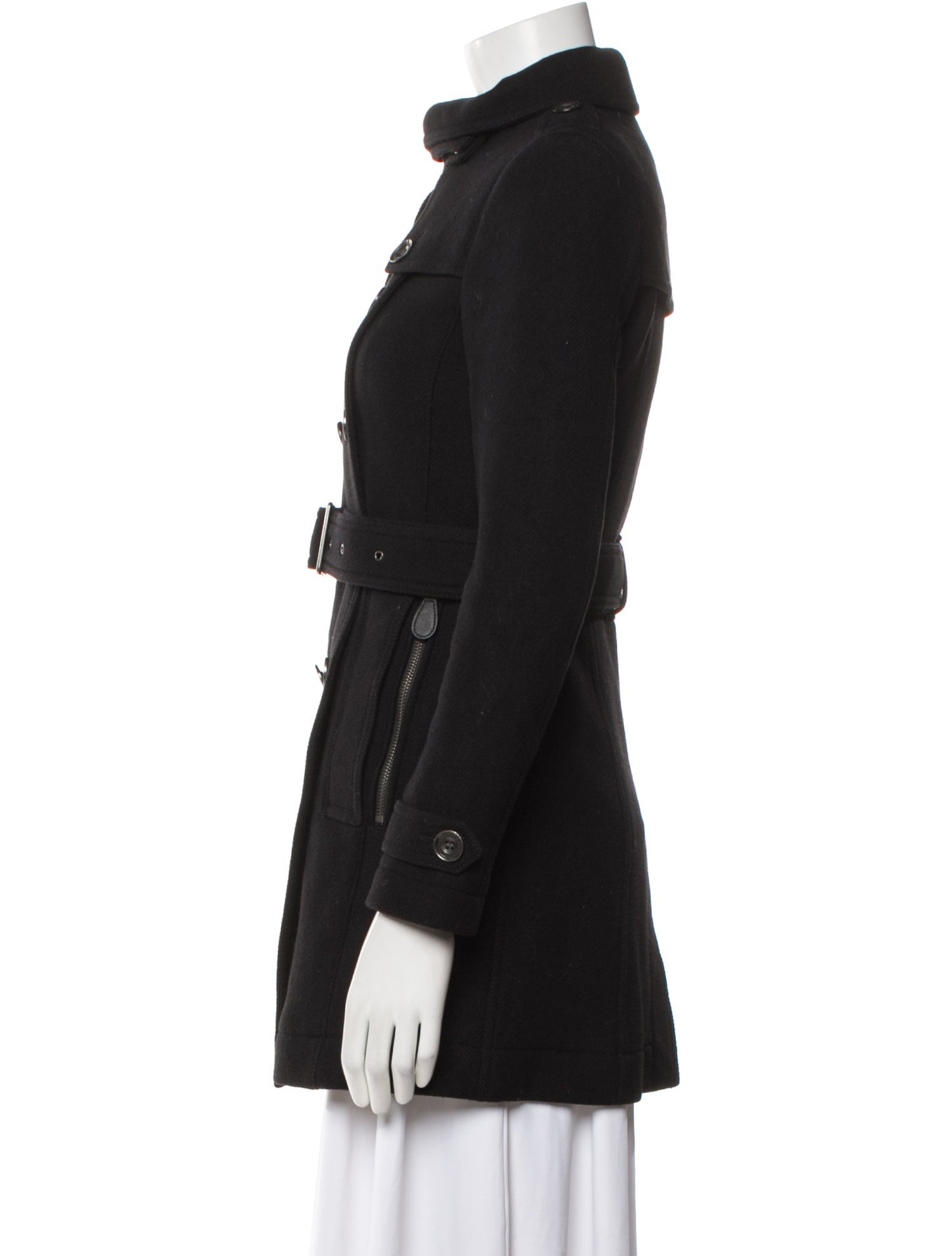 Burberry Brit Wool Peacoat