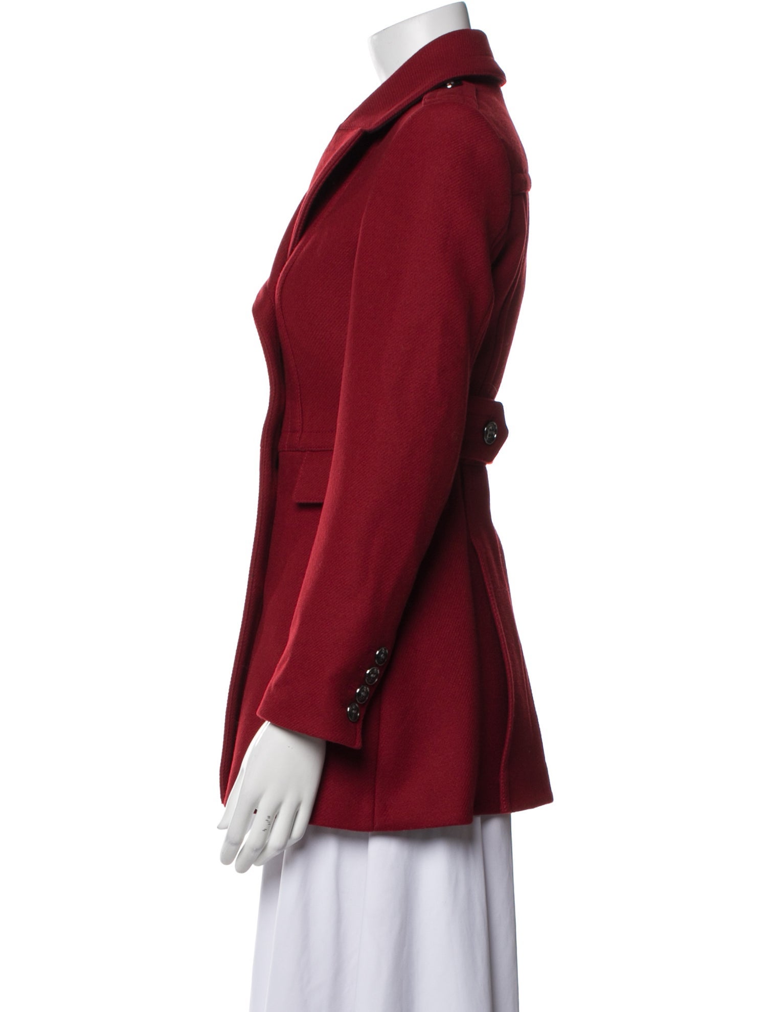 Burberry Brit Virgin Wool Peacoat