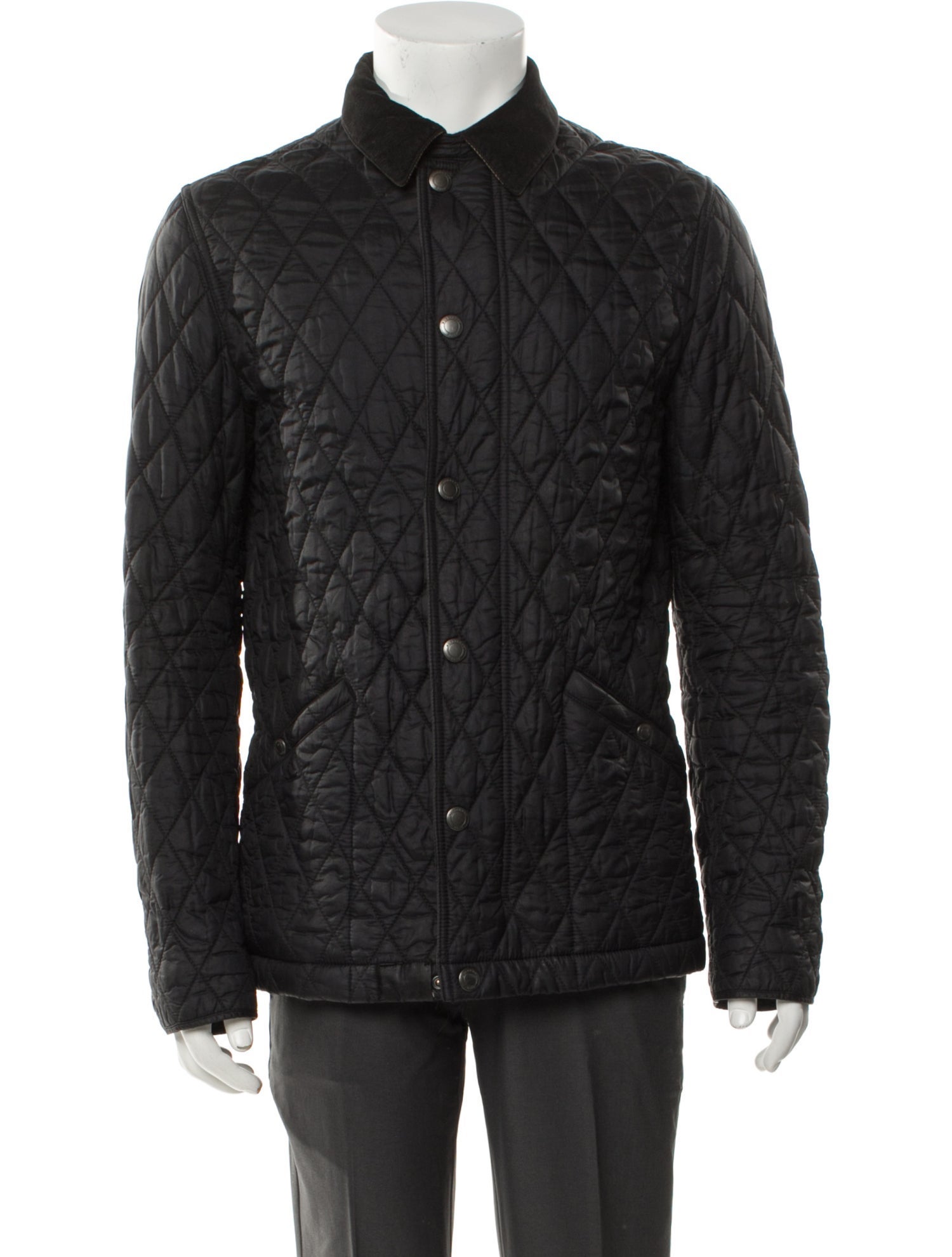 Burberry Brit Nova Check Pattern Utility Jacket