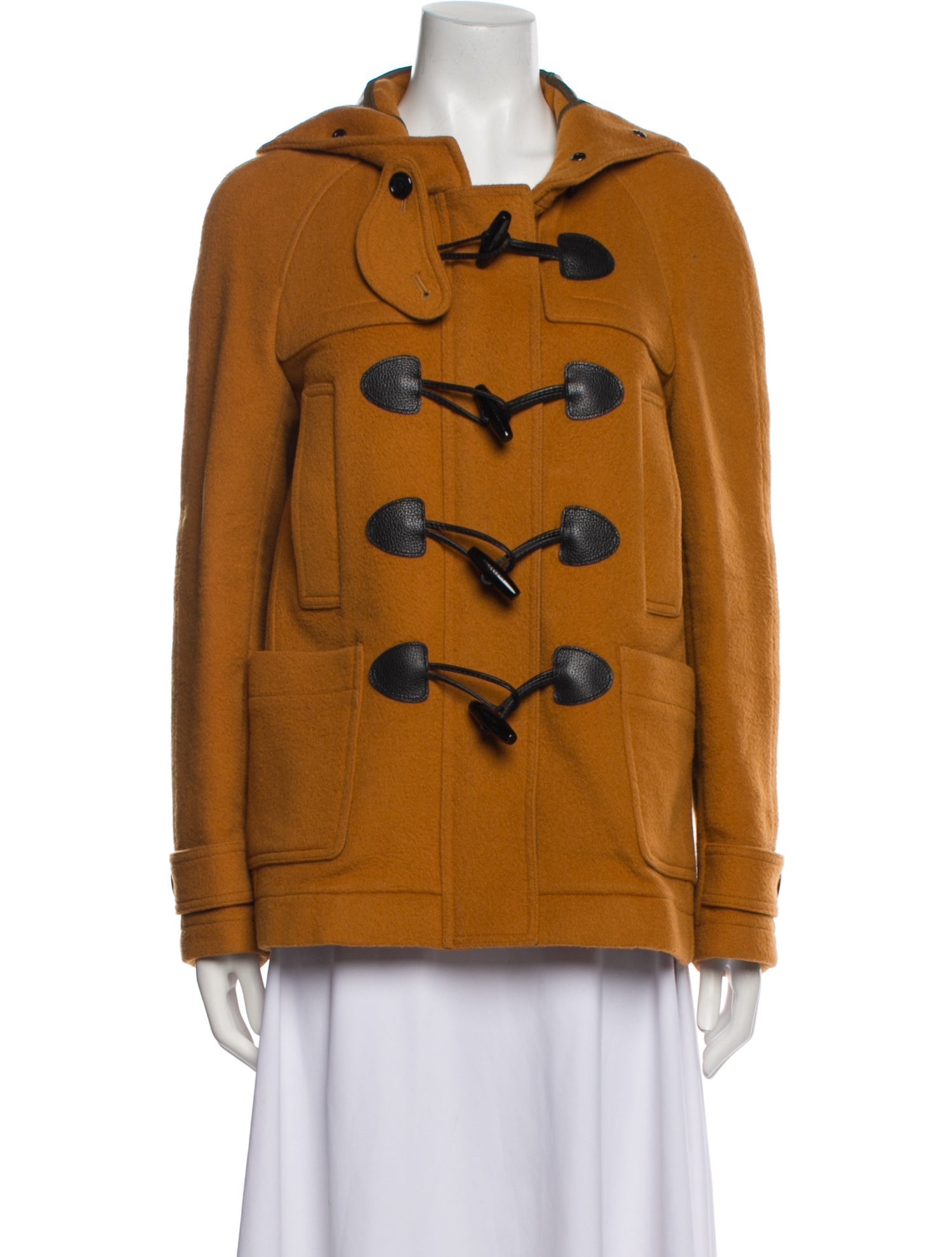 Burberry Brit Wool Fur Coat