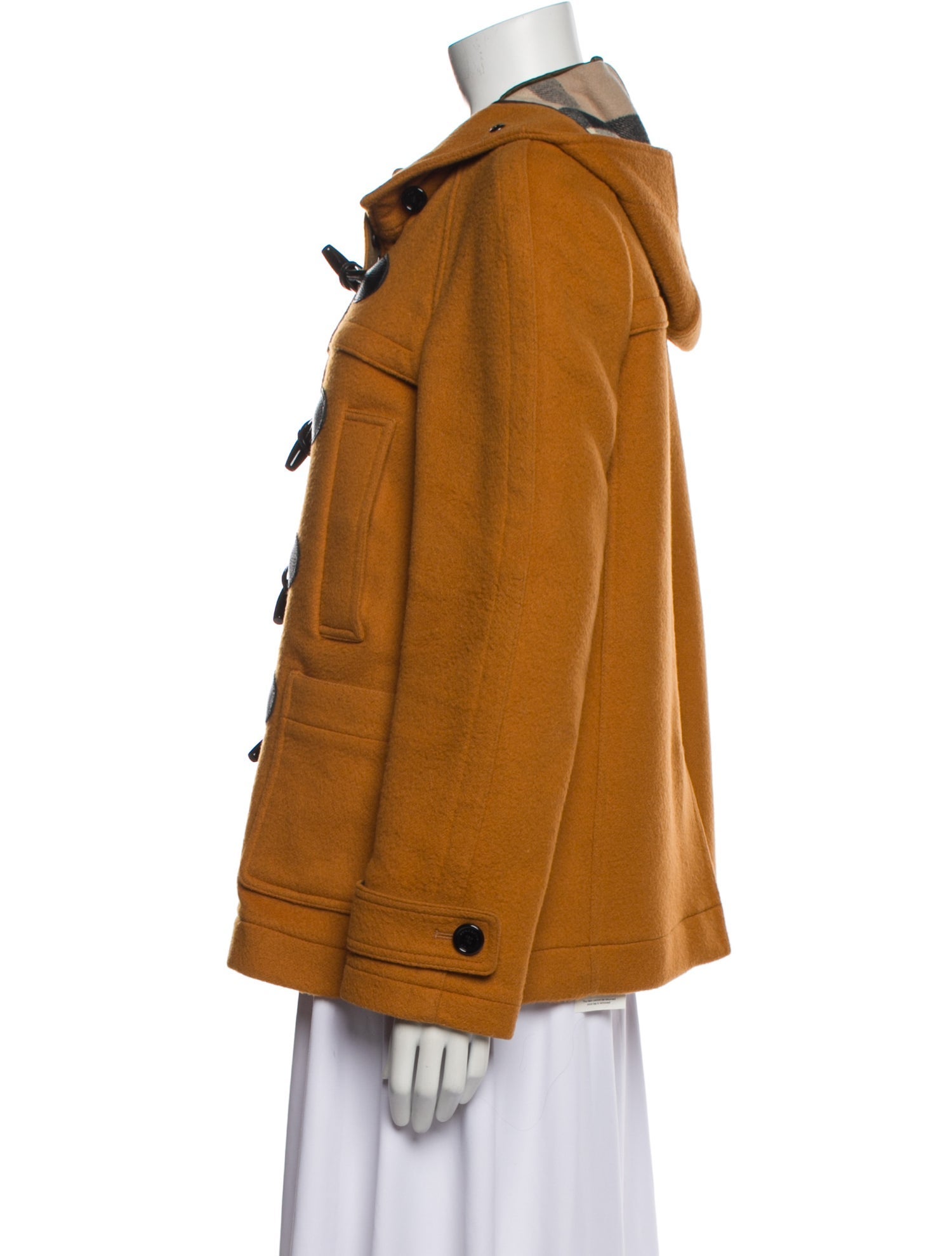 Burberry Brit Wool Fur Coat