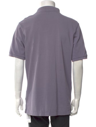 Burberry Brit Exploded Check Pattern Collar Polo Shirt