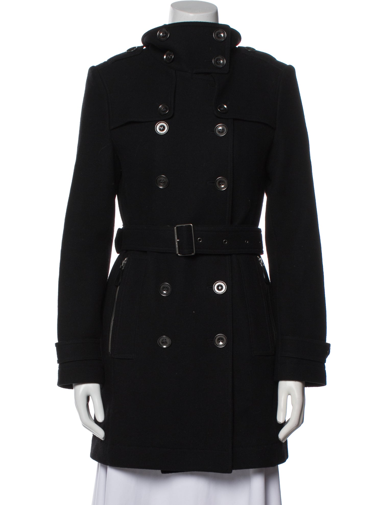 Burberry Brit Wool Peacoat