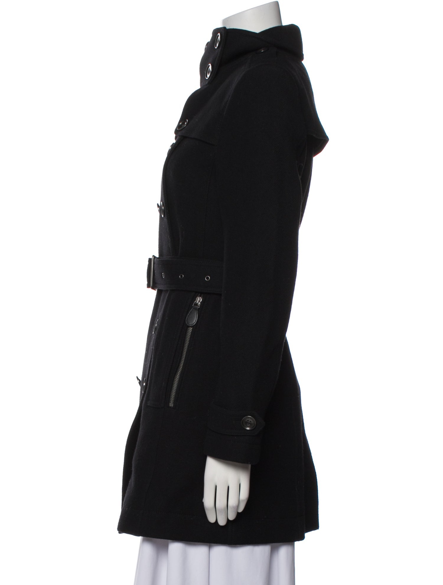 Burberry Brit Wool Peacoat