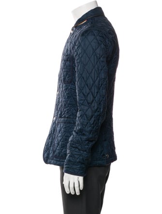 Burberry Brit Nova Check Pattern Utility Jacket