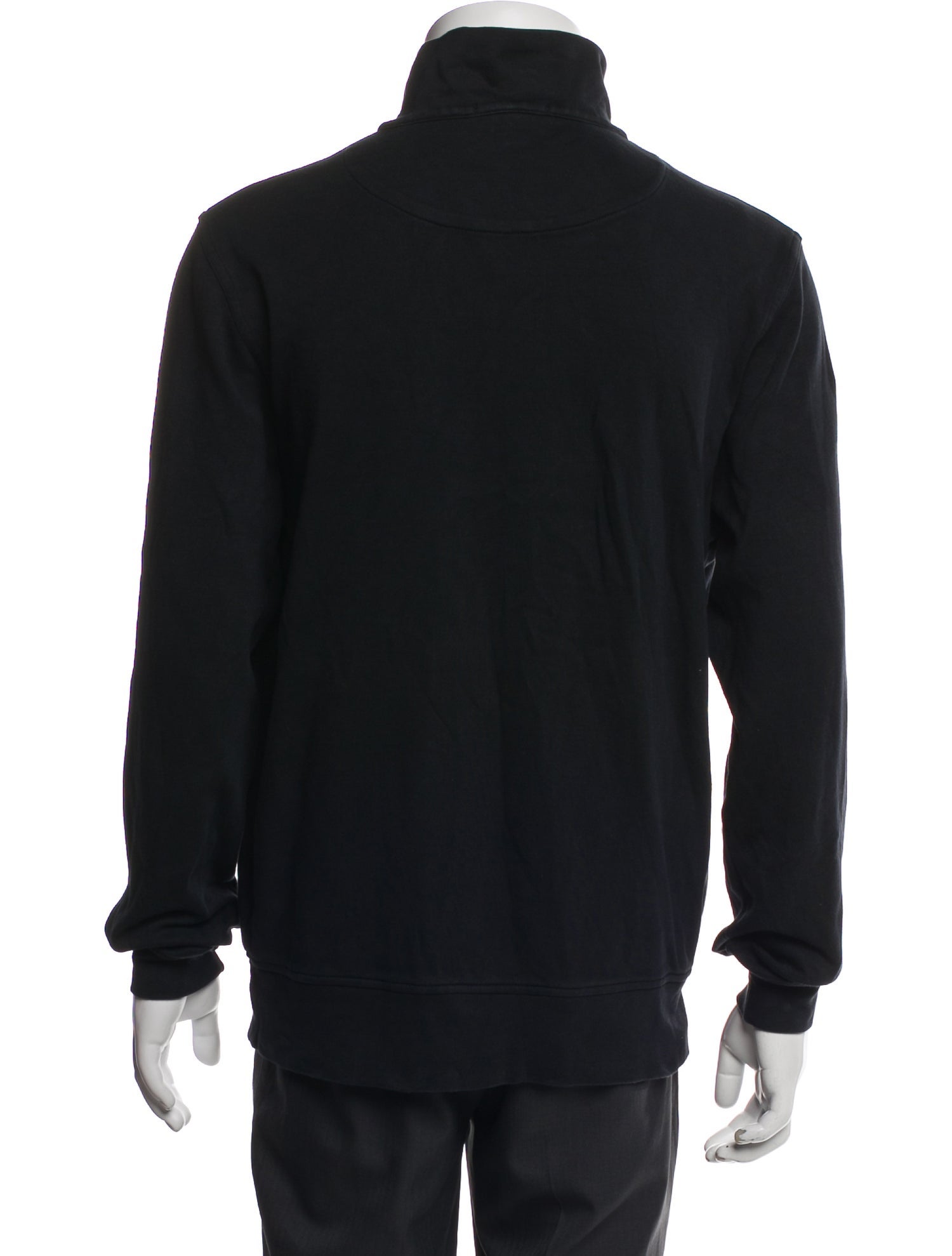 Burberry London Exploded Check Pattern Turtleneck Polo Sweater