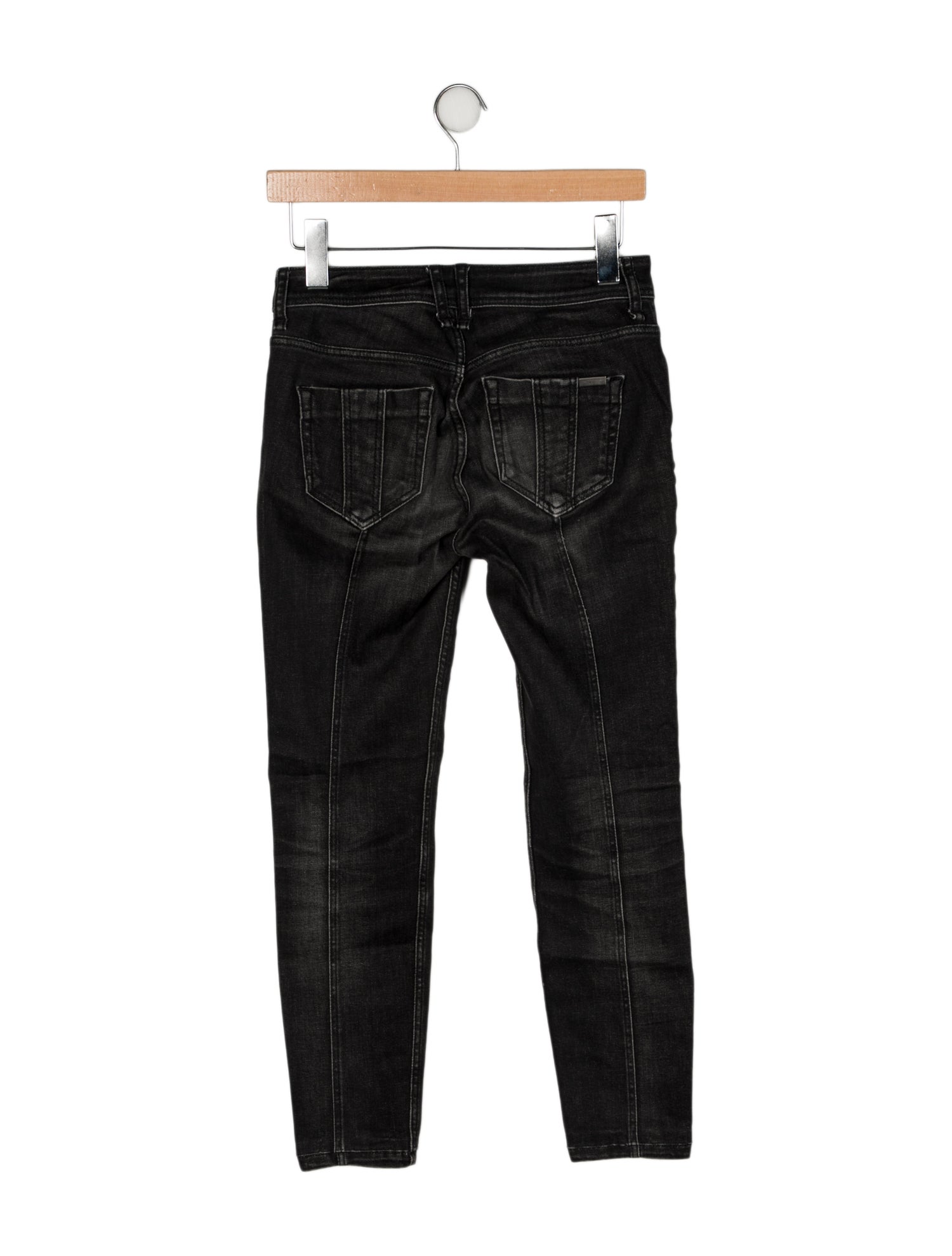 Burberry Brit Low-Rise Skinny Leg Jeans