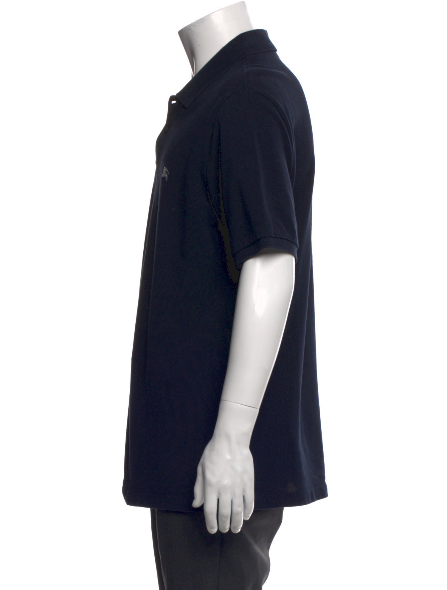 Burberry Brit House Check Pattern Crew Neck Polo Shirt