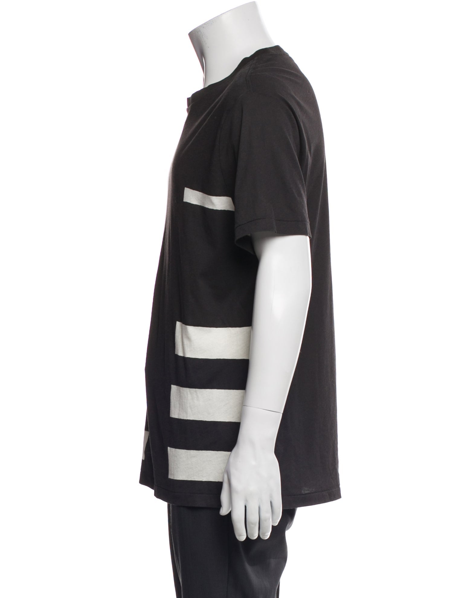 Burberry Brit Colorblock Pattern Crew Neck T-Shirt