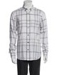 Burberry Brit Nova Check Pattern Long Sleeve Shirt