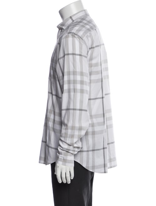 Burberry Brit Nova Check Pattern Long Sleeve Shirt