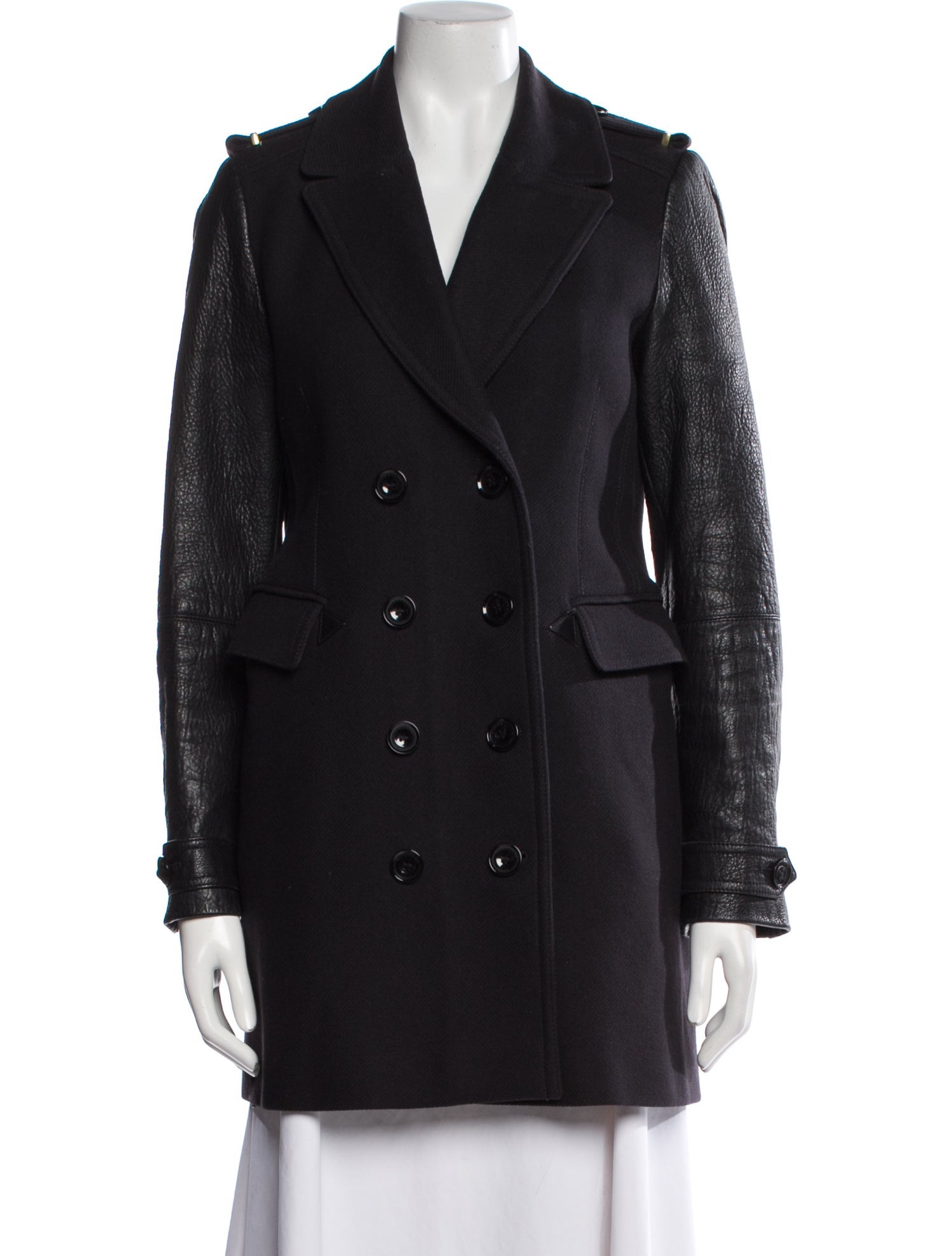 Burberry Brit Wool Peacoat